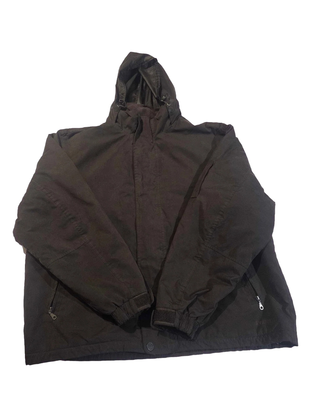 Cascades Men's XL Brown Winter Jacket - Used Excellent Condition - Fleece Lined